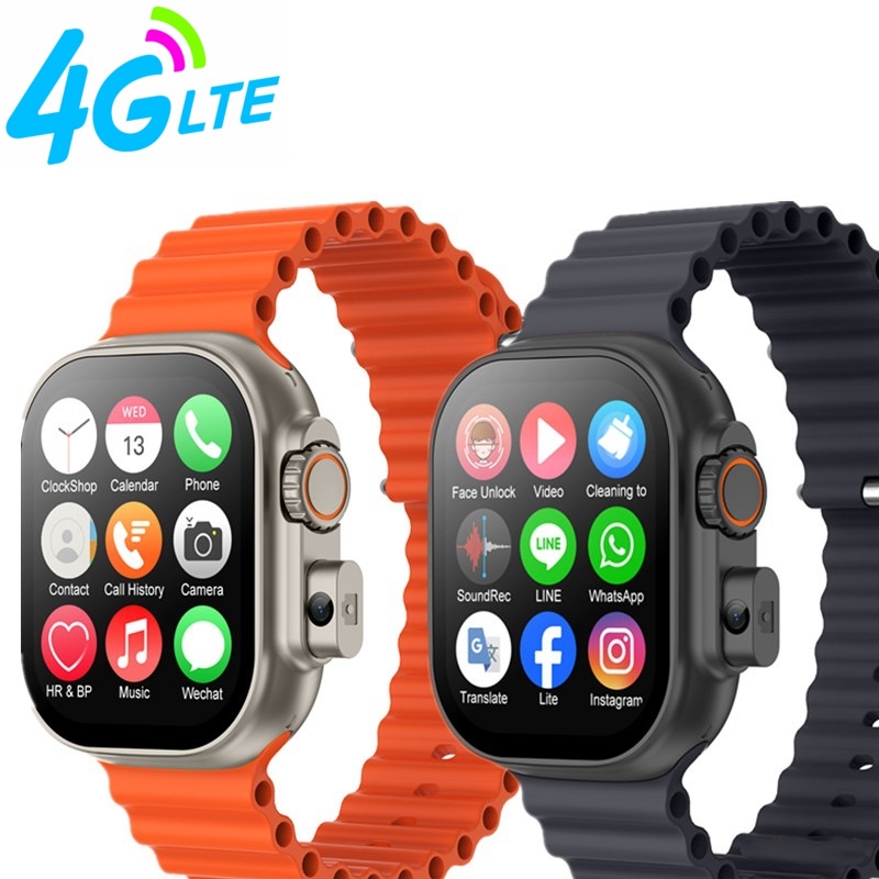 Fall Detection Watch - 4G SIM Smart Watch for Kids