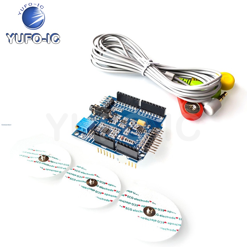Free Ship 1pcs ECG EMG EKG Shi - Muscle Sensor Emg avaliação e preço