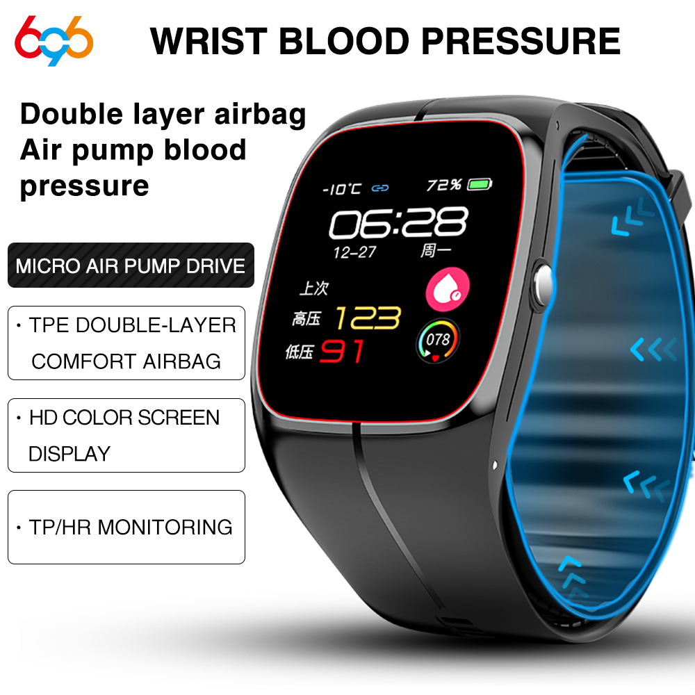 New Blood Pressure Blood Oxyge - Fall Detection Watch avaliação e preço