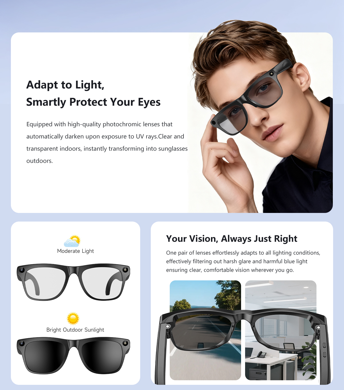 AI Smart Glasses Camera AI Pho - Smart Glasses Lens avaliação e preço