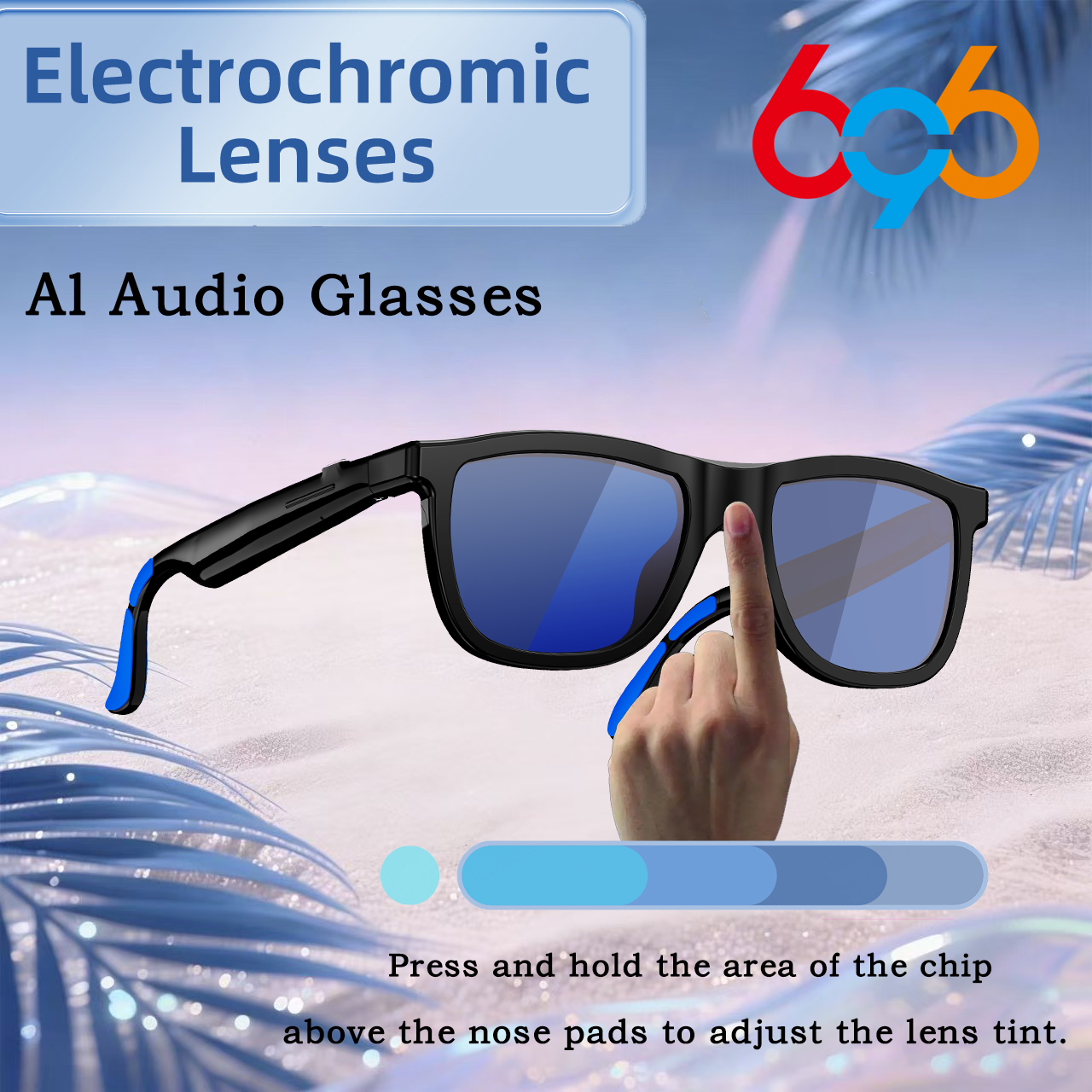 New AI Audio Glasses Electroch - Smart Glasses Lens avaliação e preço