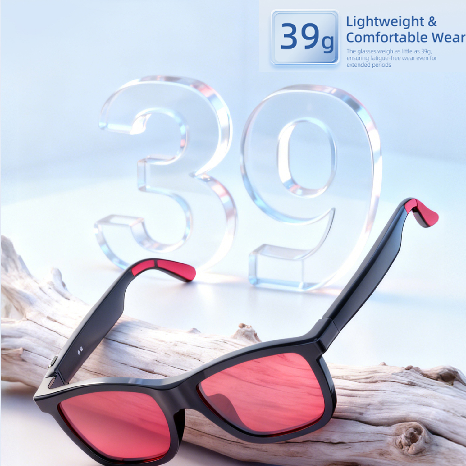New AI Audio Glasses Electroch - Smart Glasses Lens avaliação e preço