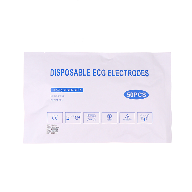50PCS Each Bag 2439 White Foam - Ecg Patch Monitor avaliação e preço