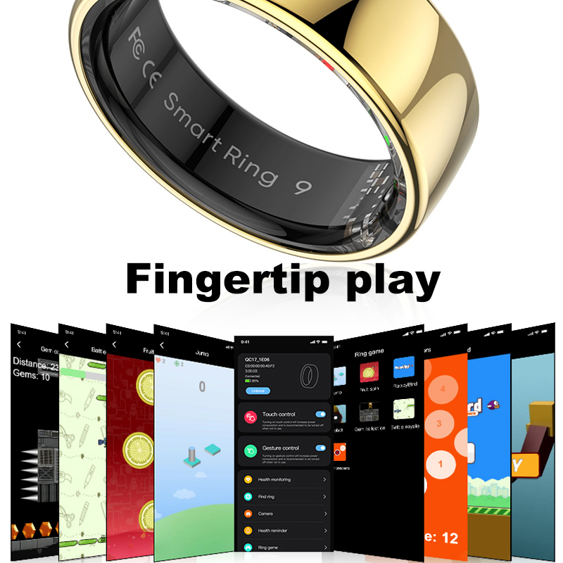 R08 Smart Ring Men Women With  - Temperature Ring Skin avaliação e preço