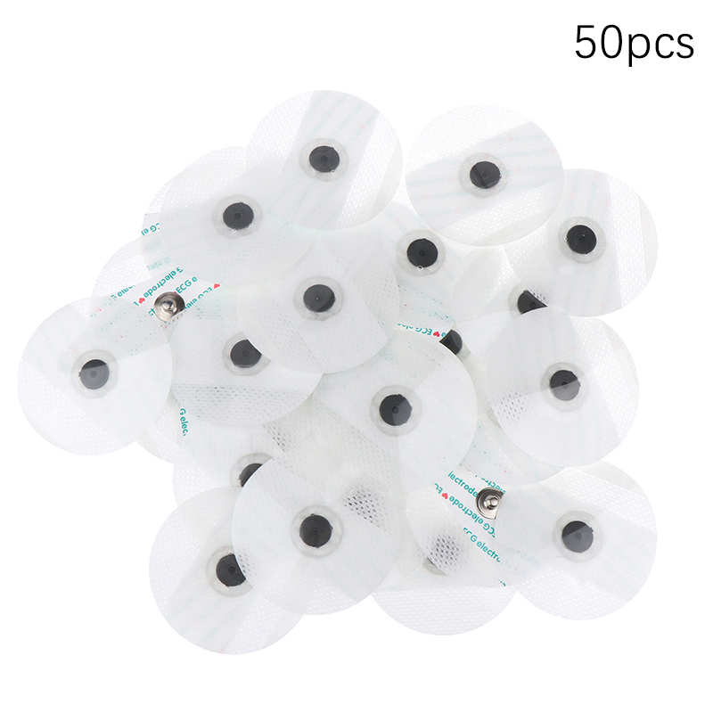 50PCS/Bag Electrode Patch  Dis - Ecg Patch Monitor avaliação e preço