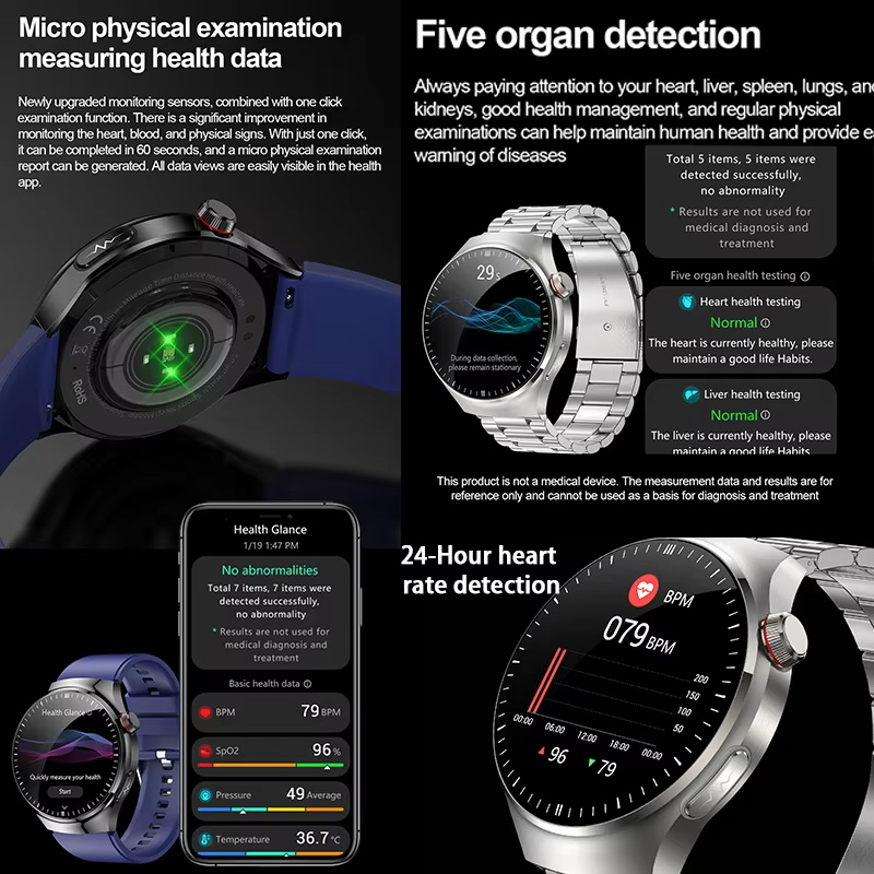 NEW High-Precision Nursing Gra - Fall Detection Watch avaliação e preço
