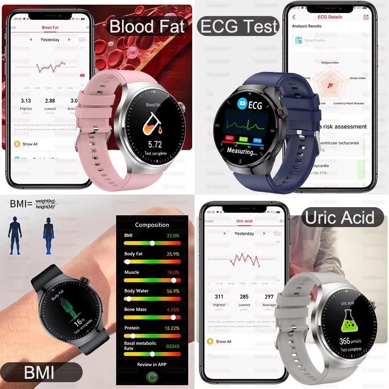 NEW High-Precision Nursing Gra - Fall Detection Watch avaliação e preço