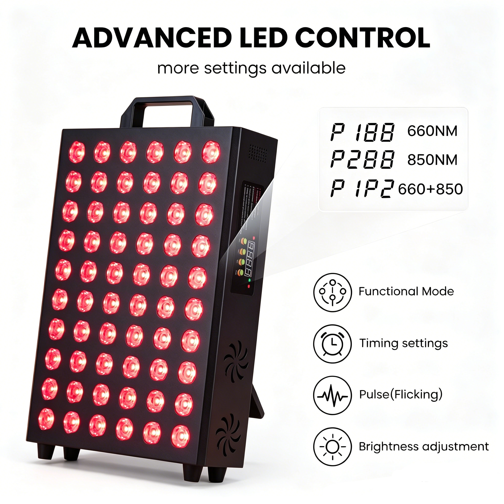 300W Remote Control Led Red Li - Galvanic Skin Sensor avaliação e preço