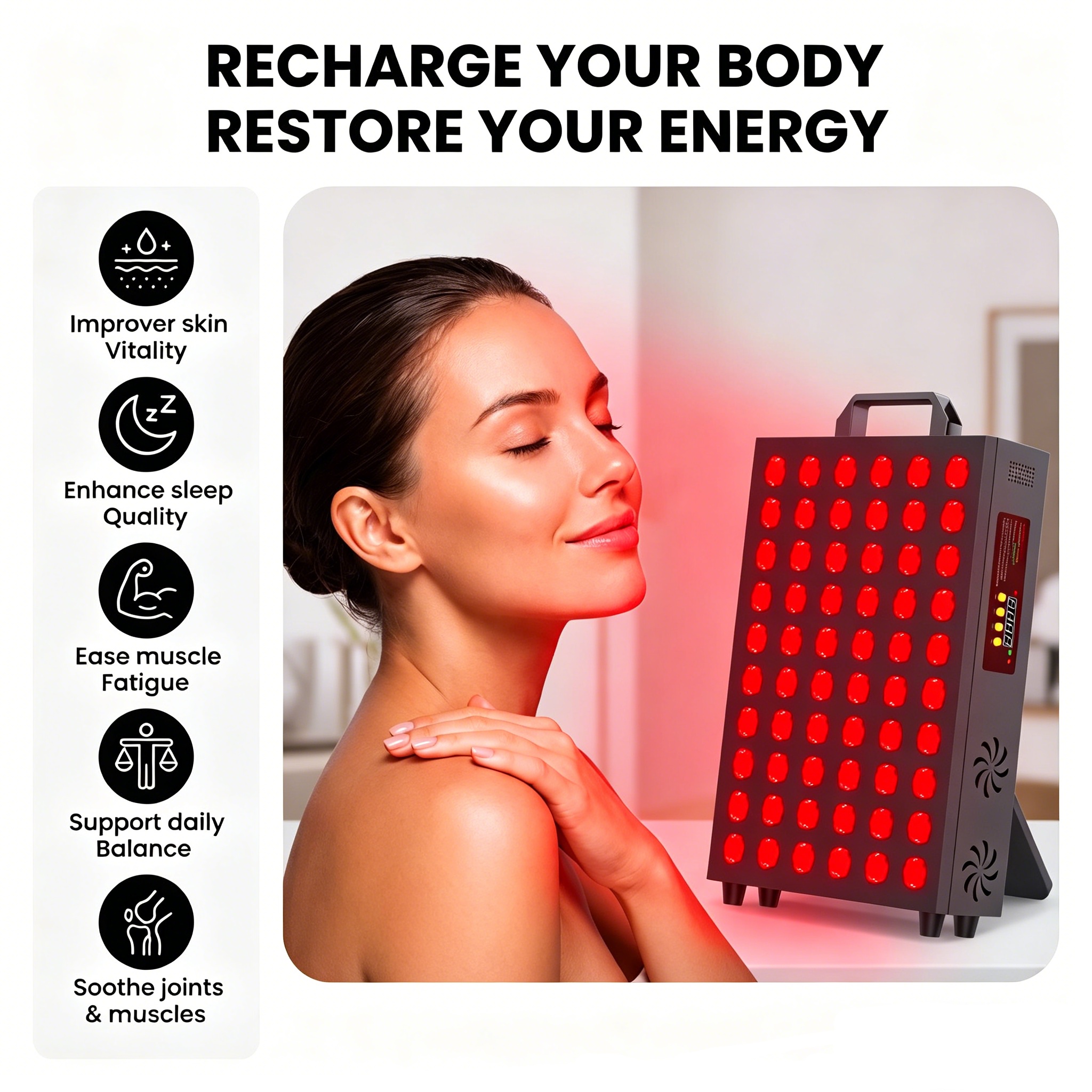 300W Remote Control Led Red Li - Galvanic Skin Sensor avaliação e preço
