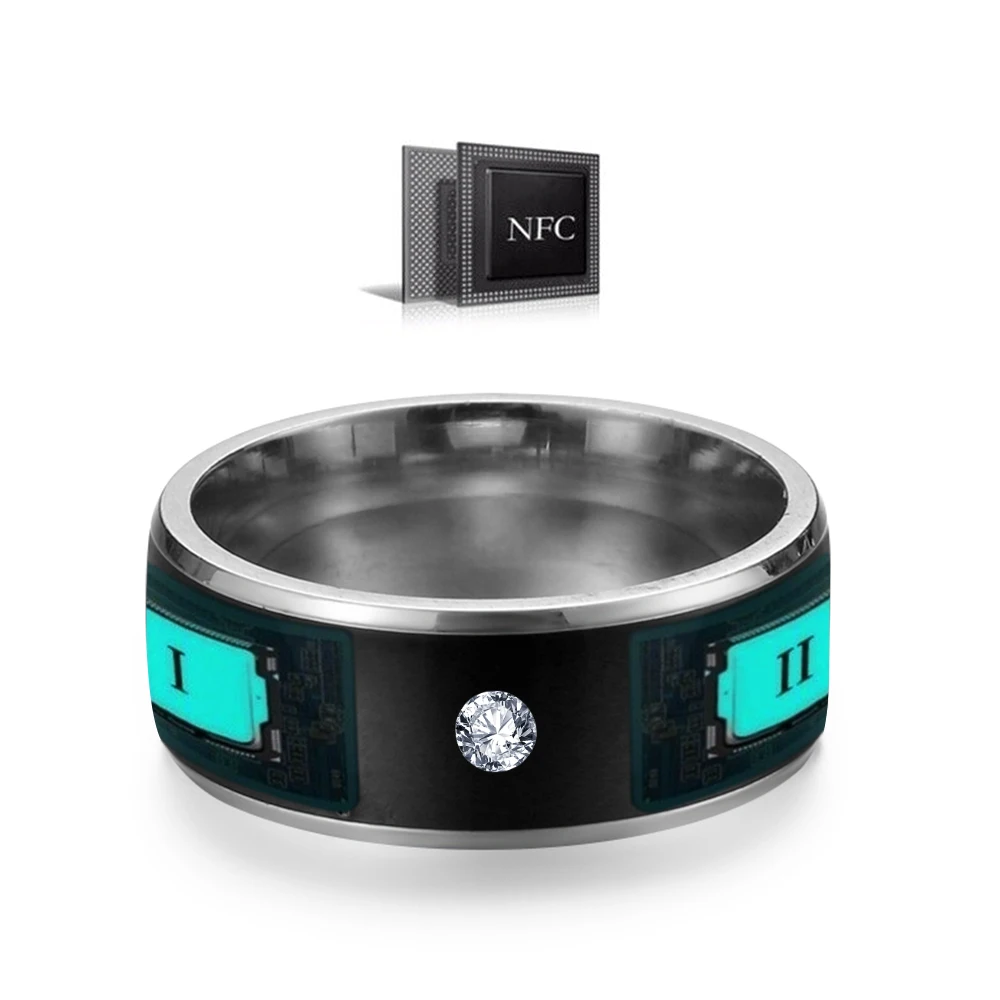NFC Smart Ring Stainless Steel - Smart Ring Nfc Pay avaliação e preço