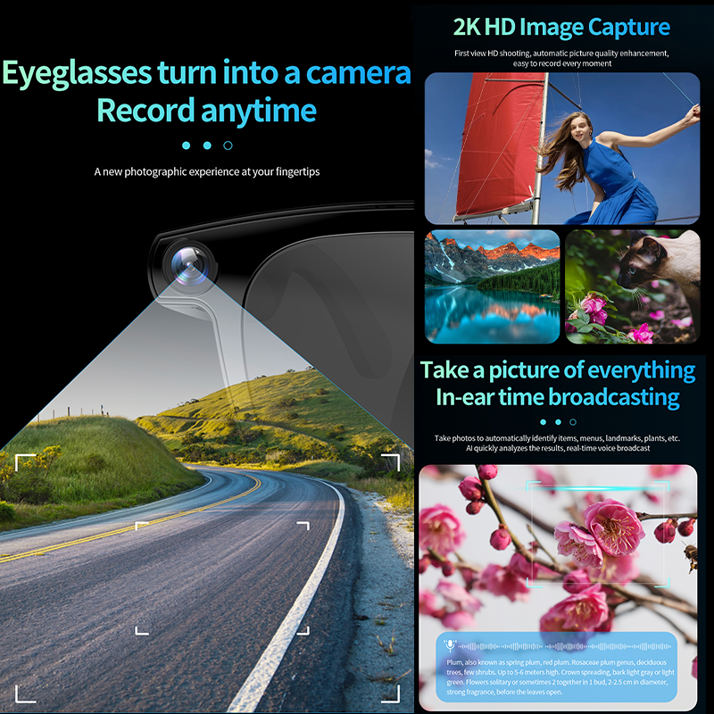 2026 Smart Glasses 800W Camera - Smart Glasses Lens avaliação e preço