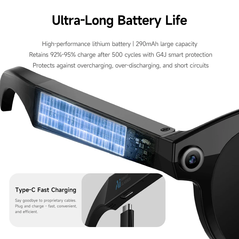 Lenovo 8K HD Smart Glasses 160 - Smart Glasses Lens avaliação e preço