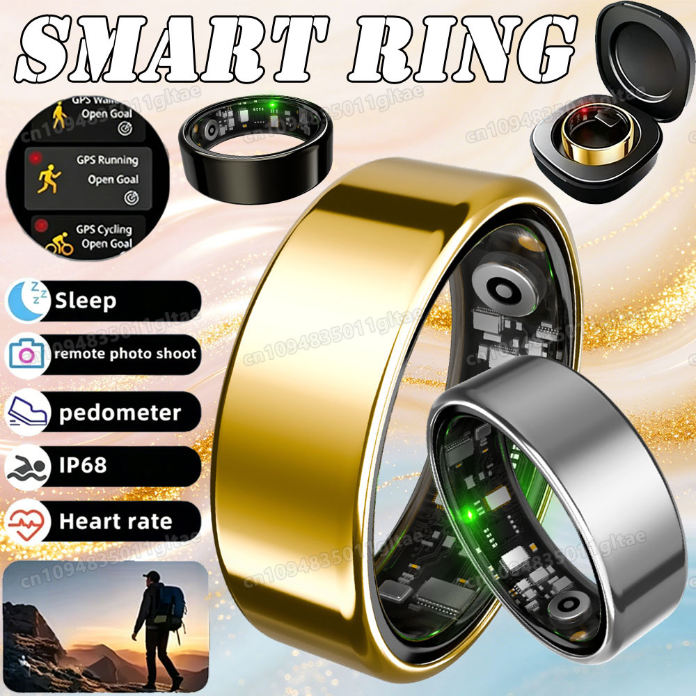New R09 Smart Ring Men Women w - Temperature Ring Skin avaliação e preço