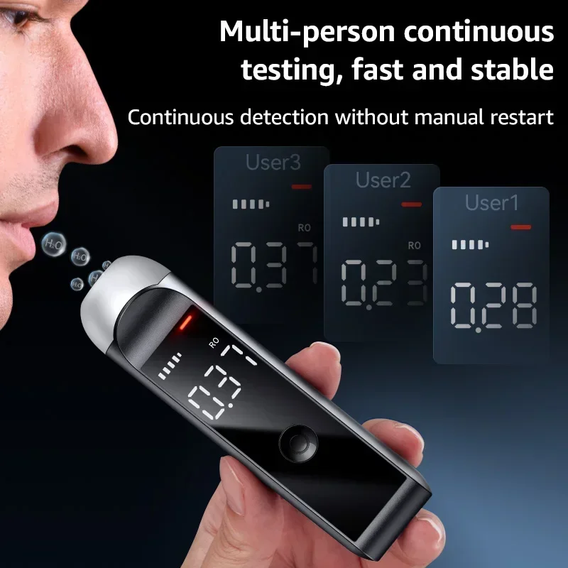 Digital Alcotester new alcohol - Breath Rate Monitor avaliação e preço