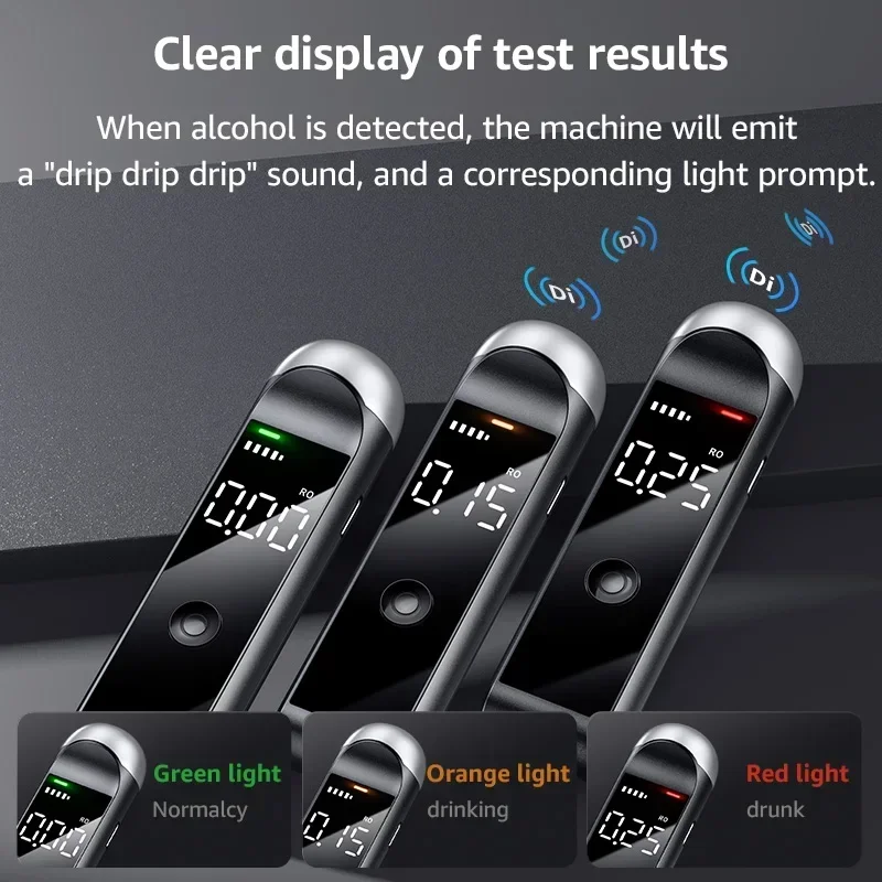 Digital Alcotester new alcohol - Breath Rate Monitor avaliação e preço