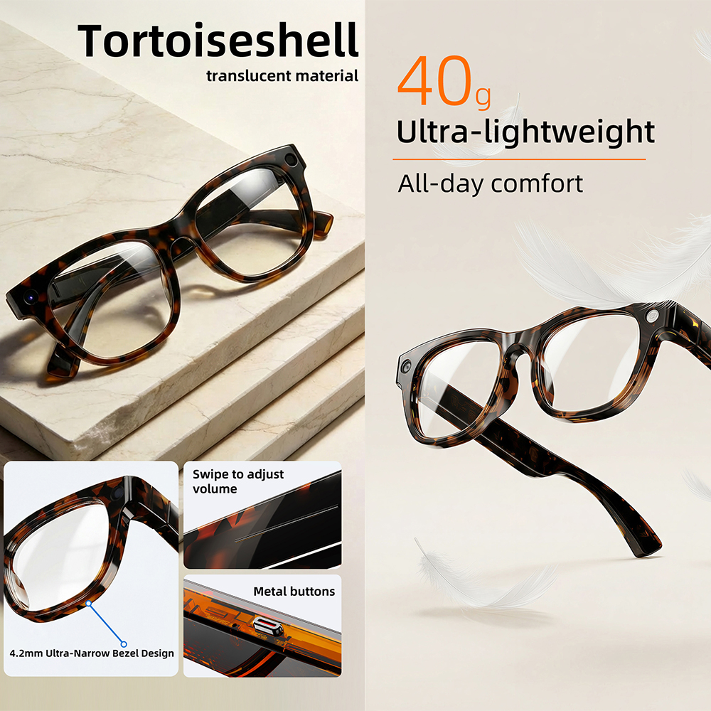 G600 Pro AI Smart Glasses 13MP - Smart Glasses Lens avaliação e preço