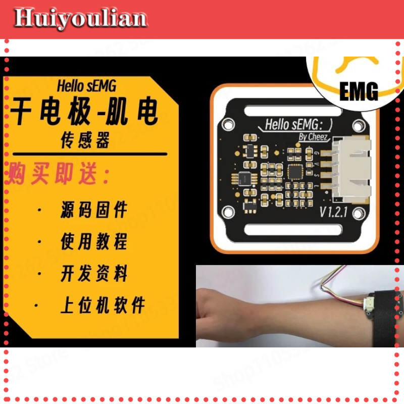 Dry Electrode SEMG Electromyog - Muscle Sensor Emg avaliação e preço