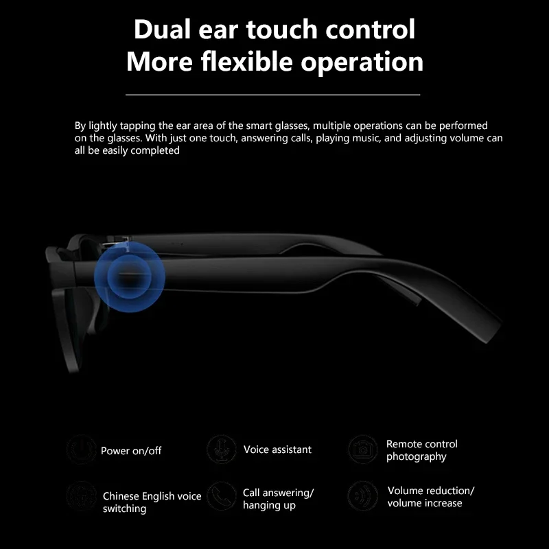 Lenovo AI Smart Glasses 8K Rem - Smart Glasses Lens avaliação e preço