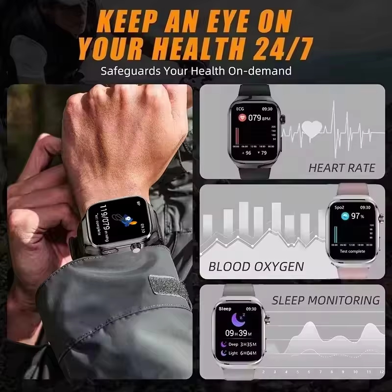 New Nursing Level Blood Pressu - Fall Detection Watch avaliação e preço