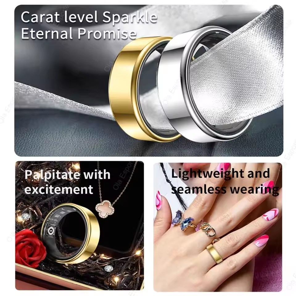 NEW R09 Smart Ring Men Women w - Temperature Ring Skin avaliação e preço