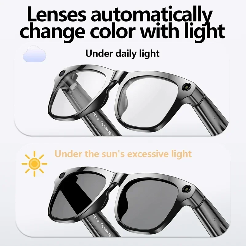 Lenovo 1600MP Camera 8K HD Sma - Smart Glasses Lens avaliação e preço