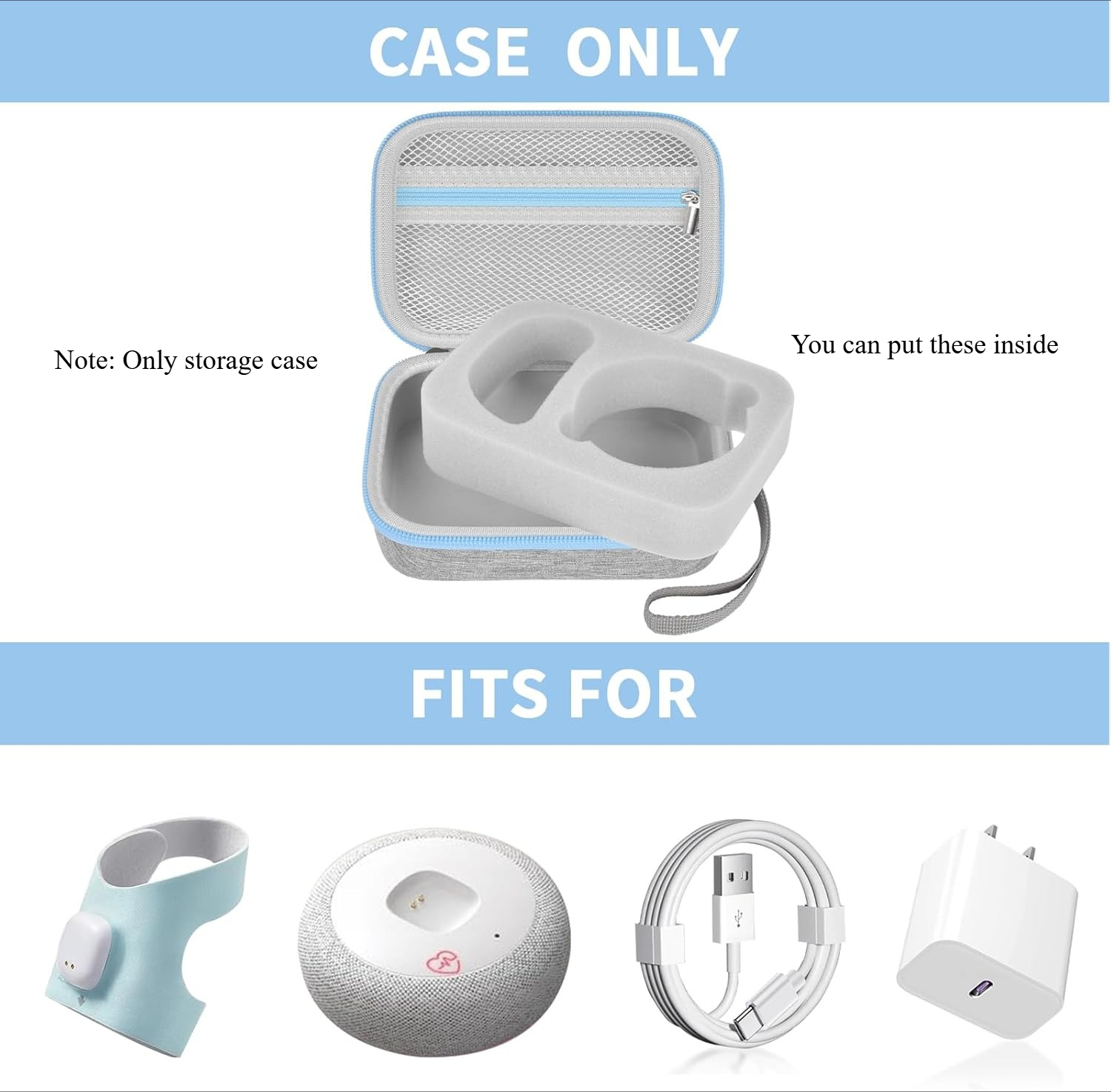 Case Compatible with Eufy Baby - Breath Rate Monitor avaliação e preço