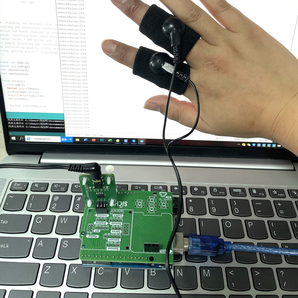 Galvanic Skin Response Sensor  - Galvanic Skin Sensor avaliação e preço