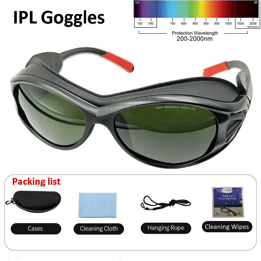 IPL Laser Hair Removal Glasse  - Light Therapy Glasses avaliação e preço