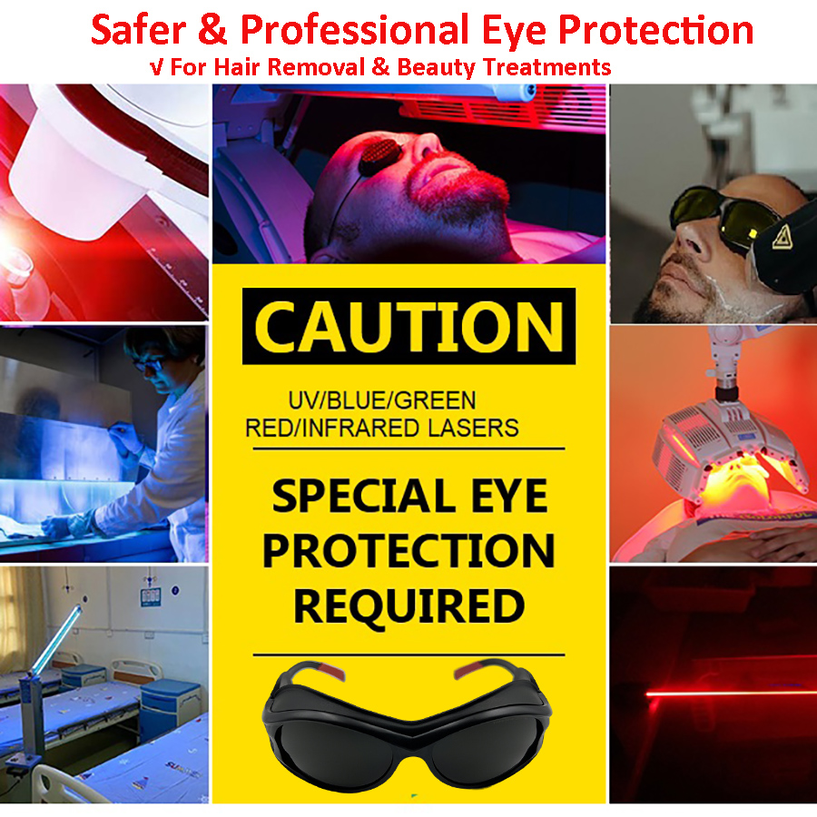 IPL Laser Hair Removal Glasse  - Light Therapy Glasses avaliação e preço