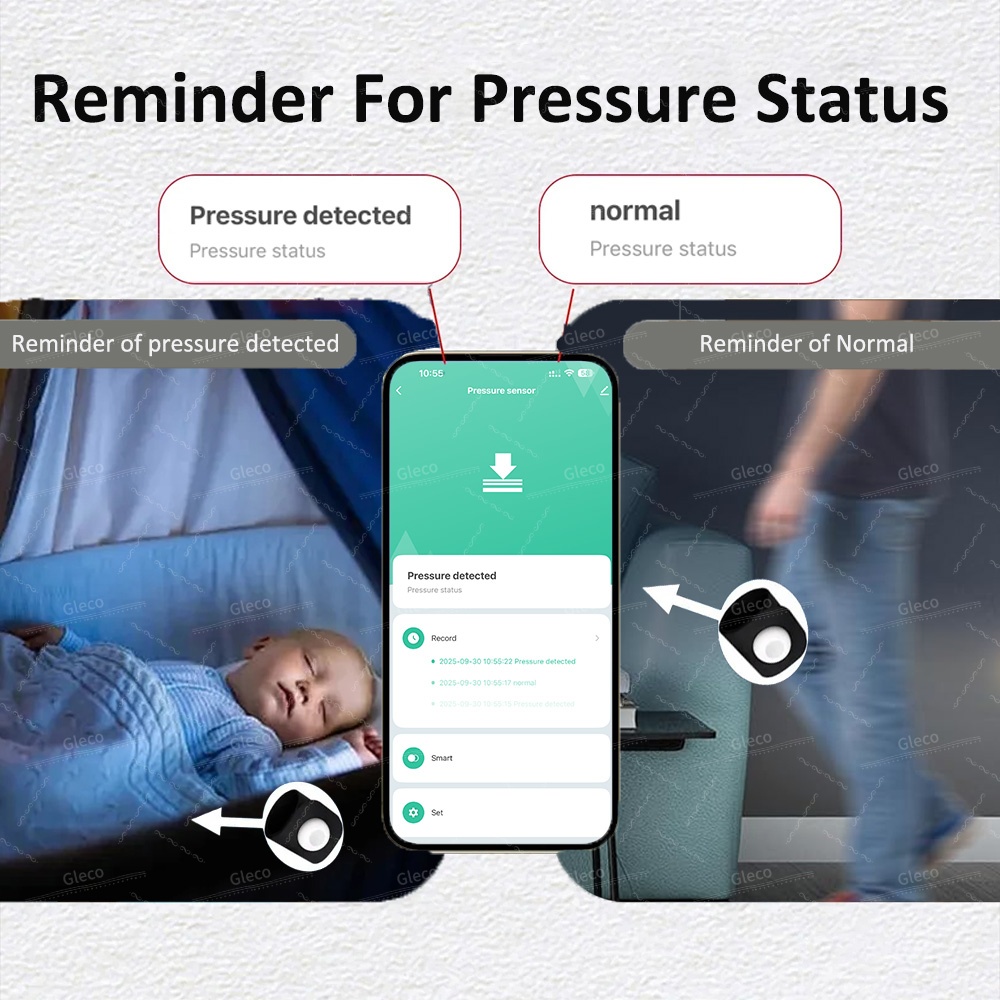 Zigbee Tuya Pressure Sensor De - Smart Insole Pressure avaliação e preço