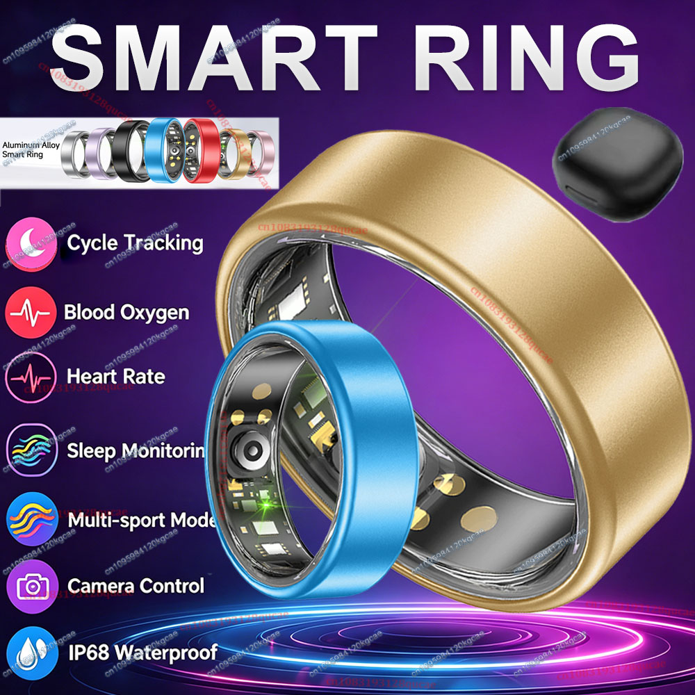 R09 Smart Ring Men Women with  - Temperature Ring Skin avaliação e preço
