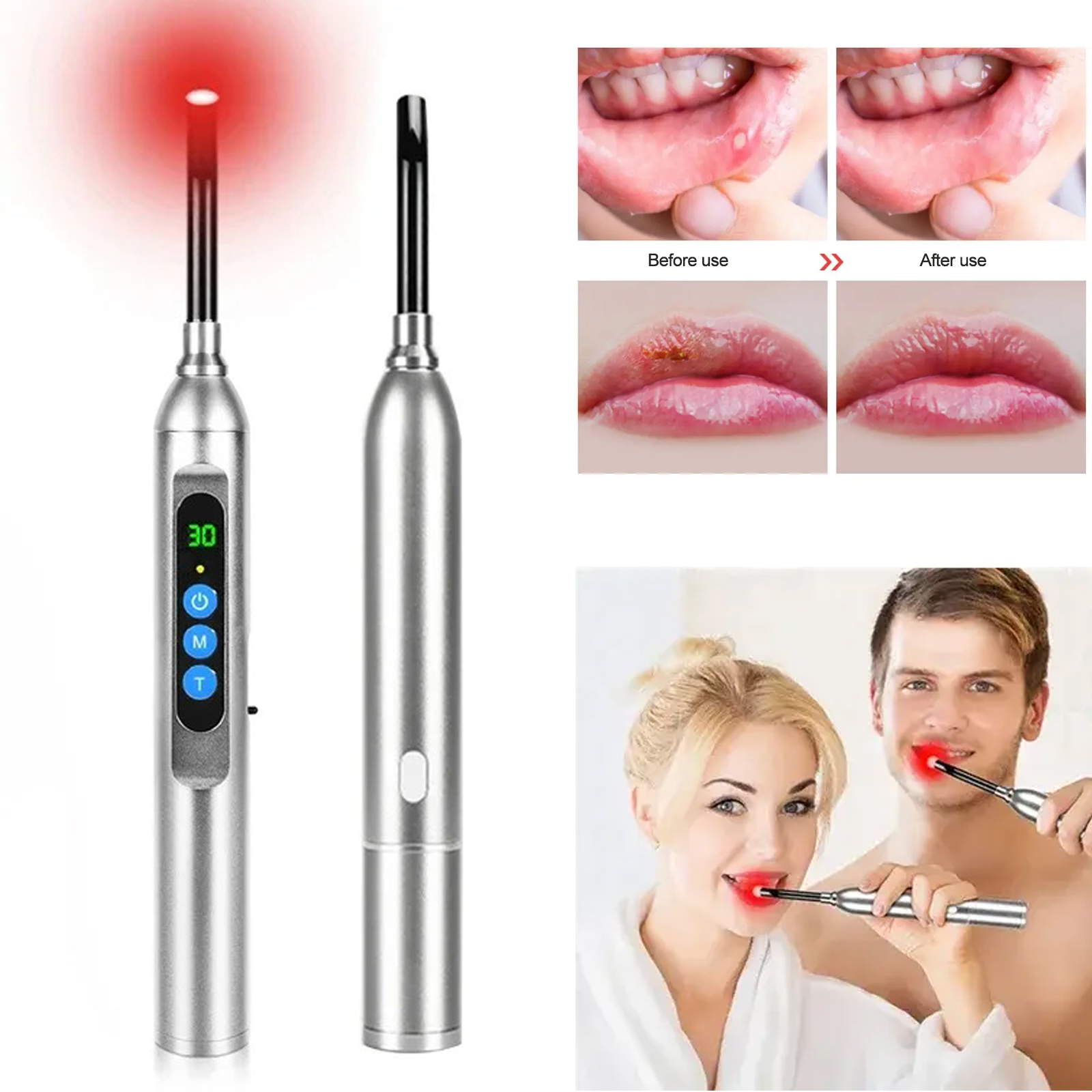 Red Light Therapy Device Canke - Galvanic Skin Sensor avaliação e preço