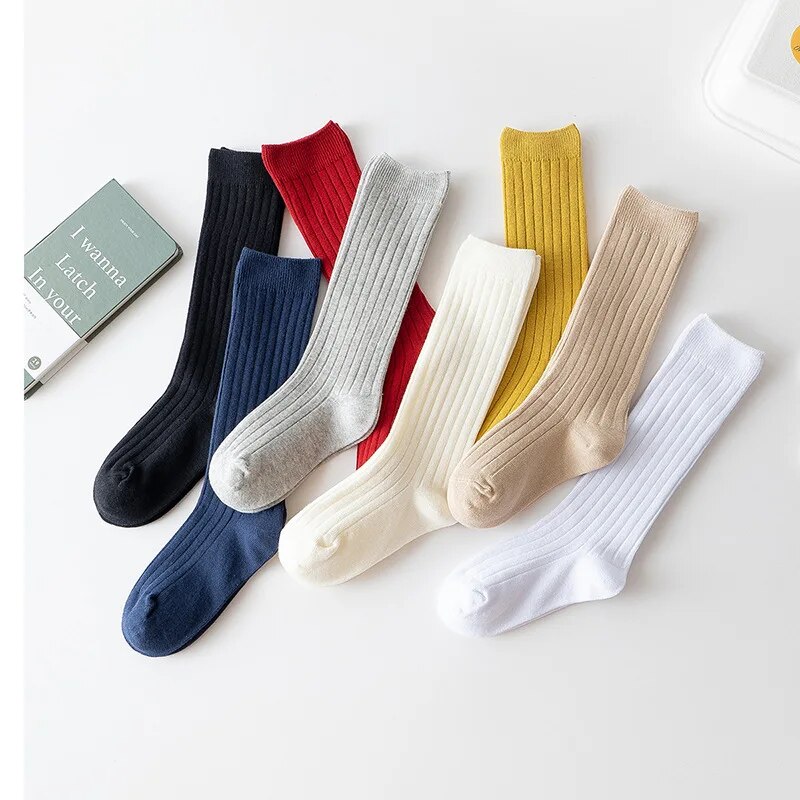 3Pairs/Lot Baby Knee High Sock - Baby Sock Oximeter avaliação e preço